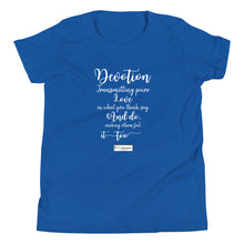 Load image into Gallery viewer, 85. DEVOTION CMG - Youth T-Shirt
